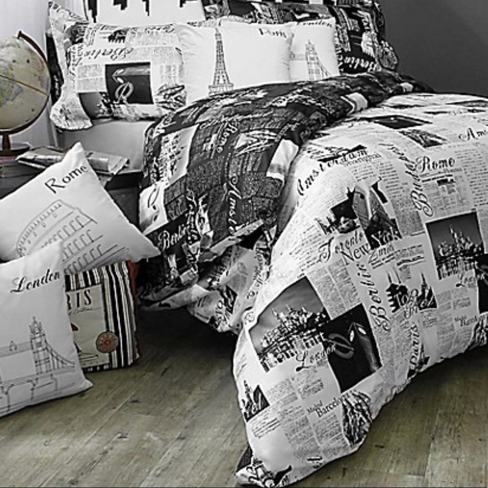 reversible bedding with pillow covers